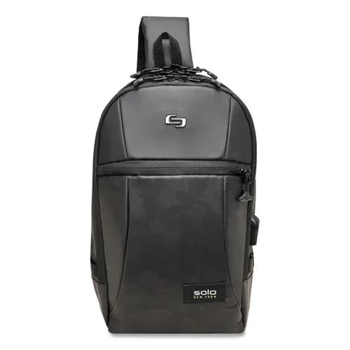 Solo GLHF (Good Luck Have Fun) Sling Bag, Black, Fits Tablets up to 12.9"