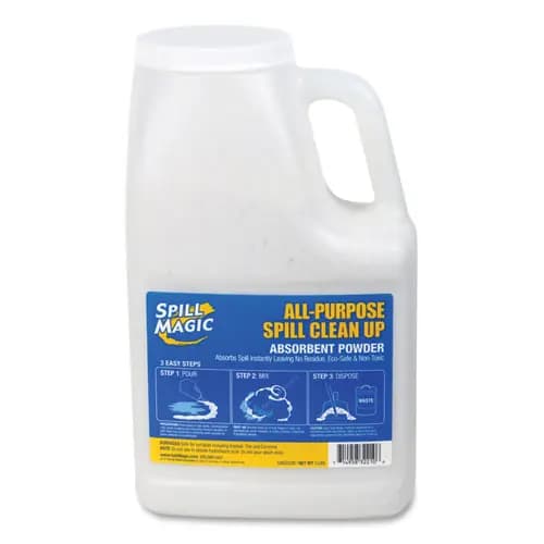Spill Magic™ Sorbent, 4 qt Bottle, 3 lb