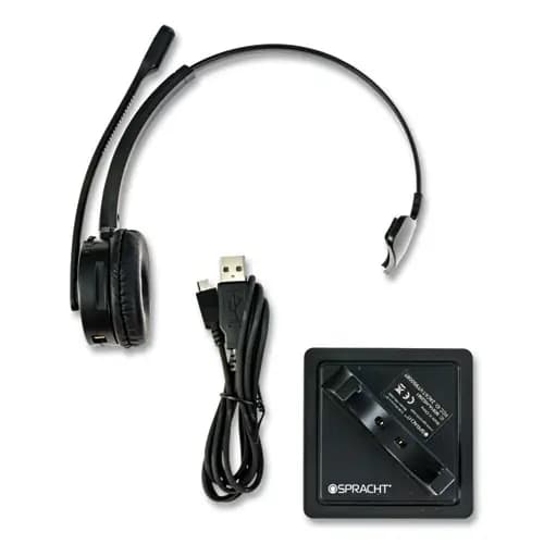 Spracht ZuM Maestro HS-2060 Monaural Over The Head Headset, Black
