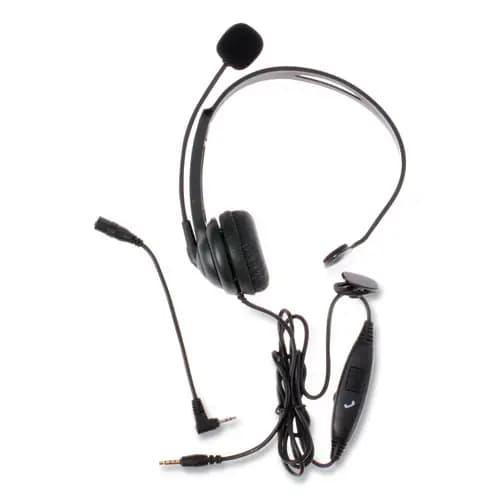 Spracht ZuM ZuM350M Monaural Over The Head Headset, Black