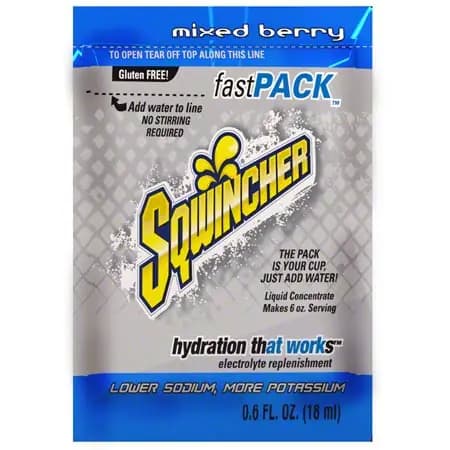 Sqwincher Fast Pack® Single Serve Powder