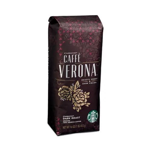 Starbucks® Coffee, Caffe Verona, 1 lb Bag, 6/Carton
