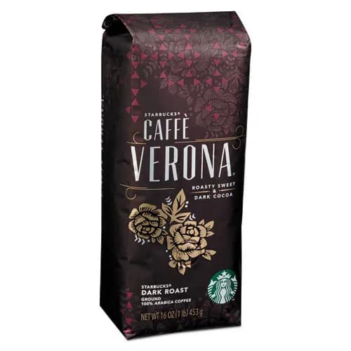 Starbucks® Coffee, Caffe Verona, Ground, 1lb Bag