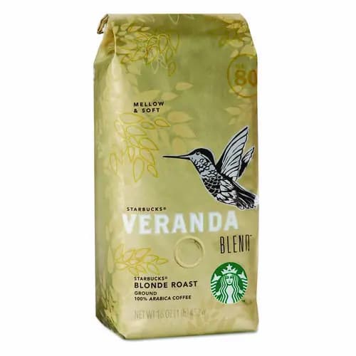 Starbucks® Coffee, Veranda Blend, Ground Coffee, 1 lb Bag
