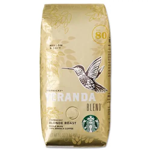 Starbucks® Veranda Blend Coffee, Whole Bean, 1 lb Bag