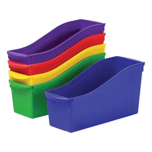 Storex Interlocking Book Bins