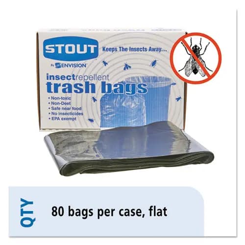 Stout® by Envision™ Insect-Repellent Trash Bags