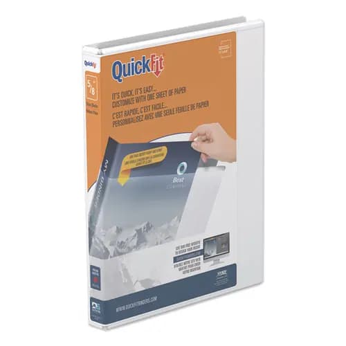 Stride QuickFit® Heavy Duty D-Ring View Binder