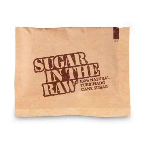 Sugar in the Raw Sugar, 0.2 oz Packet, 200/Box