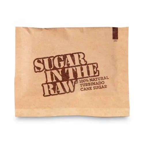 Sugar in the Raw Sugar Packets, 0.2 oz, 200 Packets/Box, 2 Boxes/Carton