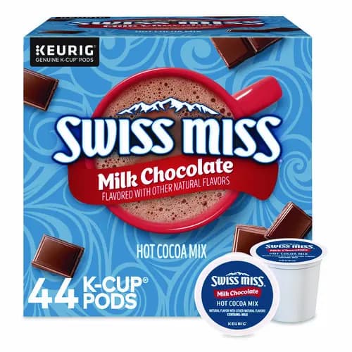 Swiss Miss® Milk Chocolate Hot Cocoa K-Cups, 0.65 oz, 44/Box