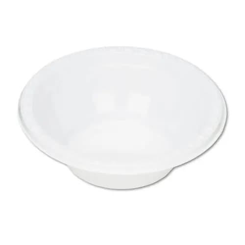 Tablemate® Plastic Dinnerware, Bowl, 5 oz, White, 125/Pack