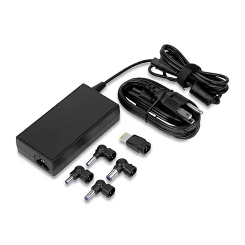 Targus® Semi-Slim Laptop Charger, 90 W, Black