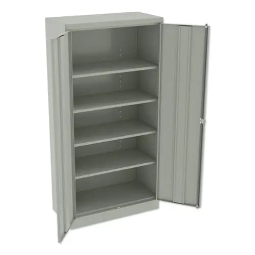 Tennsco 72" High Standard Cabinet, Light Gray, 36"W x 18"D x 72"H (Assembled)