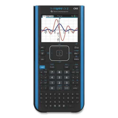 Texas Instruments TI-Nspire CX II CAS Graphing Calculator, 10-Digit LCD