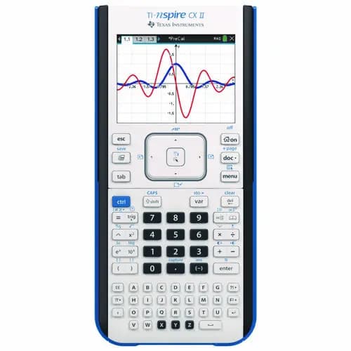 Texas Instruments TI-Nspire CX II Graphing Calculator, 10-Digit LCD