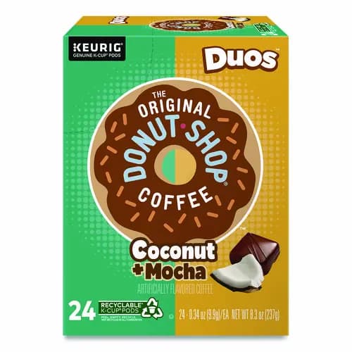 The Original Donut Shop® Coconut Mocha K-Cups, 24/Box