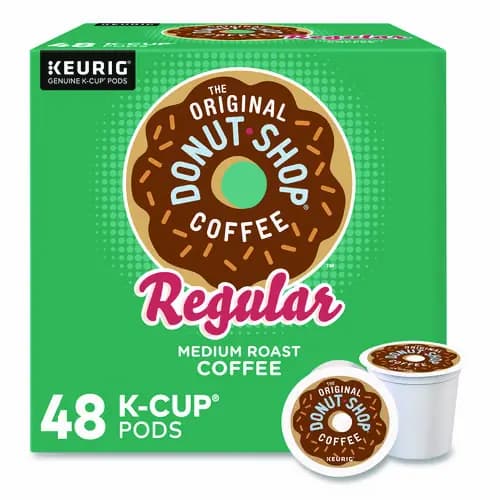 The Original Donut Shop® Donut Shop Coffee K-Cups, Regular, 48/Box