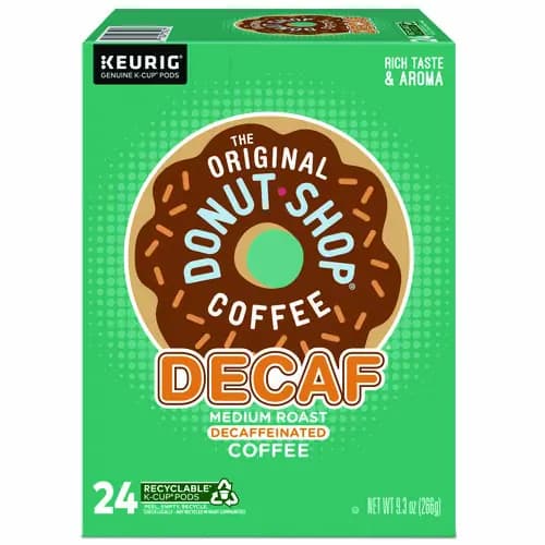 The Original Donut Shop® Donut Shop Decaf Coffee K-Cups, 24/Box
