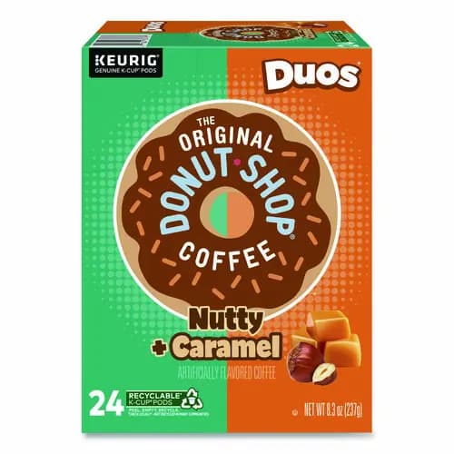 The Original Donut Shop® Nutty Plus Caramel K-Cup, 24 Count