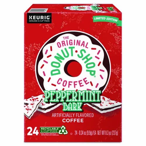 The Original Donut Shop® Peppermint Bark K-Cup Pods, 24/Box