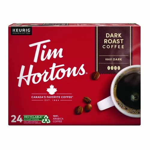 Tim Hortons® K-Cup Pods Dark Roast, 24/Box