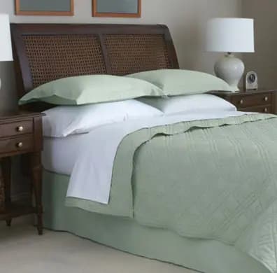 Top Sheet, Martex Suites Bedding Ensemble, 114″ x 114″ Sage