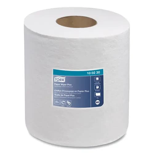 Tork® Centerfeed Paper Wiper, 1-Ply, White, 305 Towels/Roll, 6 Rolls/Carton