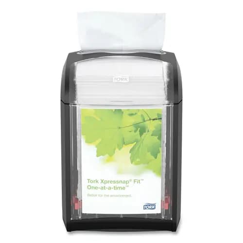 Tork® Xpressnap Fit Napkin Dispenser, Tabletop, Black