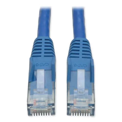 Tripp Lite by Eaton CAT6 Gigabit Snagless Molded Patch Cable, 10 ft, Blue