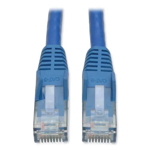 Tripp Lite by Eaton CAT6 Gigabit Snagless Molded Patch Cable, 1 ft, Blue