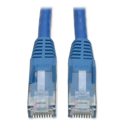 Tripp Lite by Eaton CAT6 Gigabit Snagless Molded Patch Cable, 25 ft, Blue