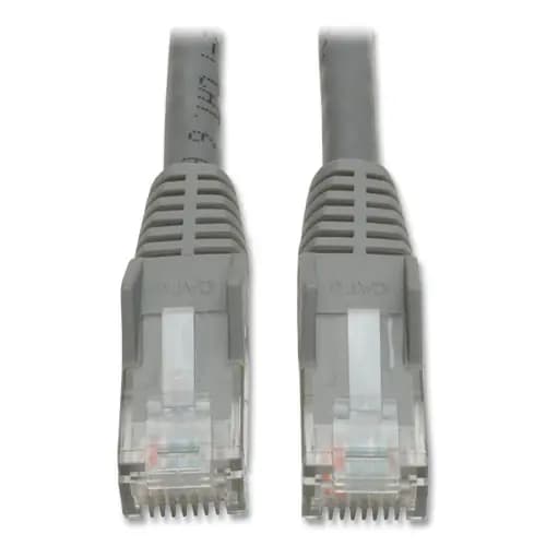 Tripp Lite by Eaton CAT6 Gigabit Snagless Molded Patch Cable, 50 ft, Gray