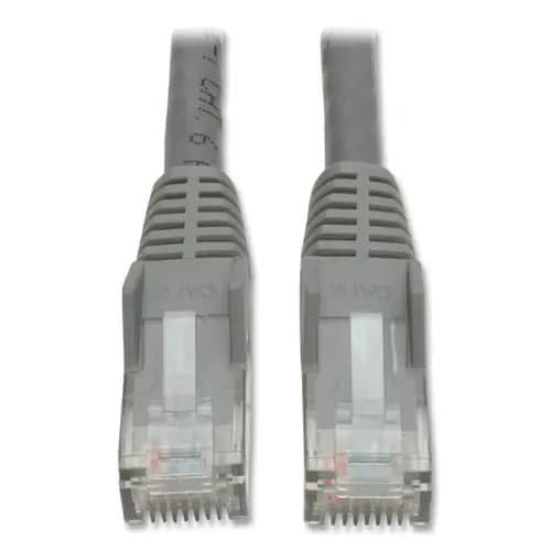 Tripp Lite by Eaton CAT6 Gigabit Snagless Molded Patch Cable, 7 ft, Gray