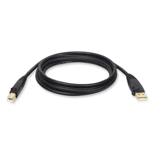 Tripp Lite by Eaton USB 2.0 A/B Cable, 10 ft, Black