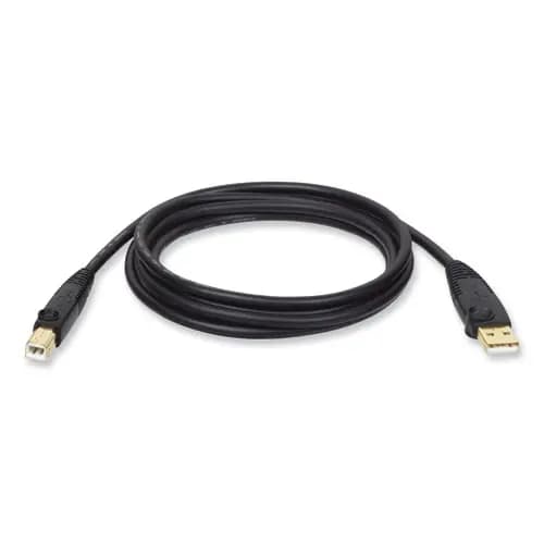 Tripp Lite by Eaton USB 2.0 A/B Cable (M/M), 15 ft, Black
