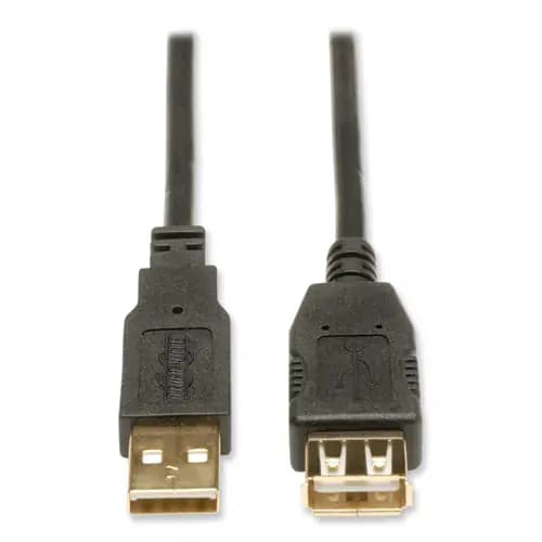 Tripp Lite by Eaton USB 2.0 A Extension Cable, 10 ft, Black