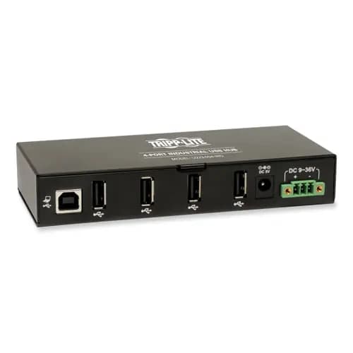 Tripp Lite by Eaton USB 2.0 Mini Hub, 4 Ports, Black