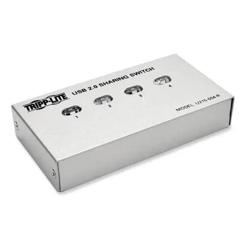 Tripp Lite by Eaton USB 2.0 Printer/Peripheral Sharing Switch, 4 Ports