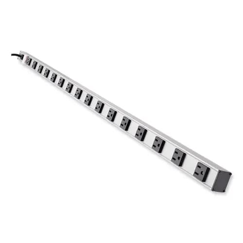 Tripp Lite by Eaton Vertical Power Strip, 16 Outlets, 15 ft Cord, Silver