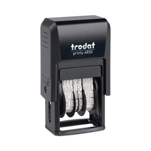 Trodat® Printy Economy Micro 5-in-1 Date Stamp