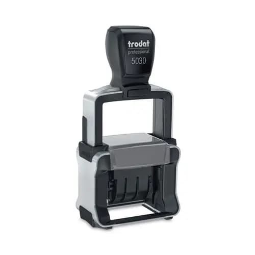 Trodat® Professional Date Stamp, Self-Inking, Black
