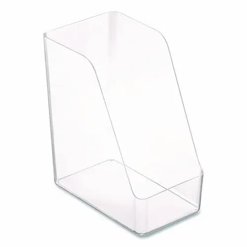 TRU RED™ Clear Magazine File, 10.47 x 6.73 x 11.71