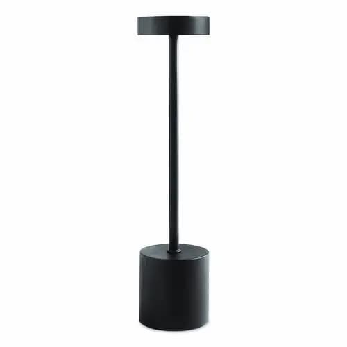 TRU RED™ LED Desk Lamp, Candlestick Neck, 13.5" High, Black