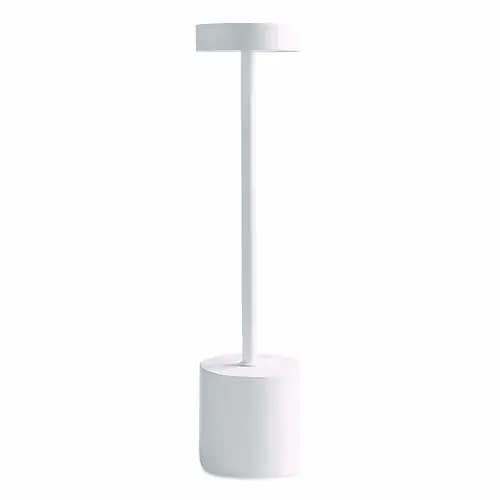 TRU RED™ LED Desk Lamp, Candlestick Neck, 13.5" High, White