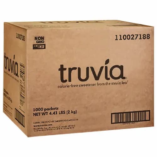 Truvia® Natural Sugar Substitute, 1,000 Packets, 0.07 oz Each