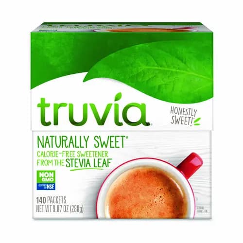 Truvia® Natural Sugar Substitute, 140 Packets, 0.12 oz Each
