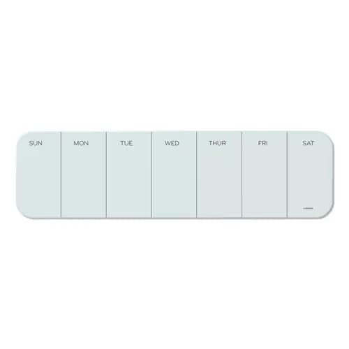 U Brands Cubicle Glass Dry Erase Board
