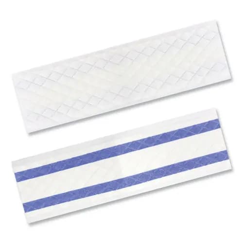 Unger® Excella Single-Use Spunlace Mop Pads, White, 50/Pack