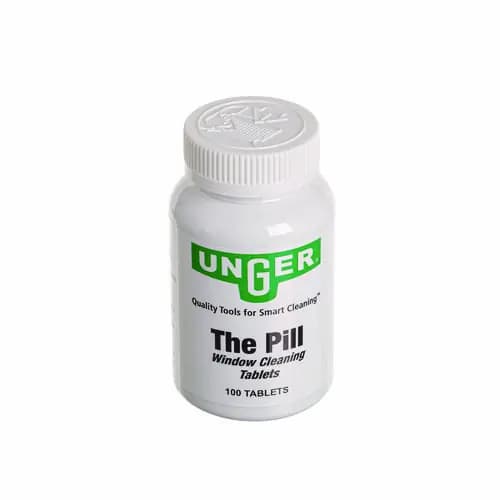Unger® Pill Window Cleaning Tablets, 100 Tablets/Bottle